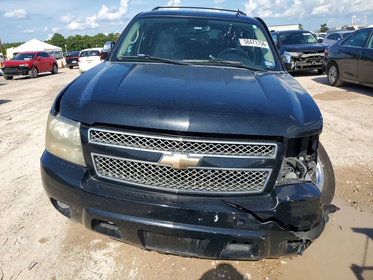 2011 Chevrolet Suburban K1500 Ltz Black vin: 1GNSKKE39BR145643
