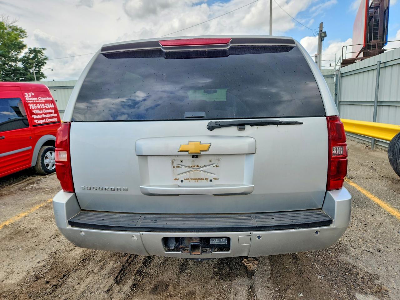 2013 Chevrolet Suburban K1500 Ltz Silver vin: 1GNSKKE70DR290995
