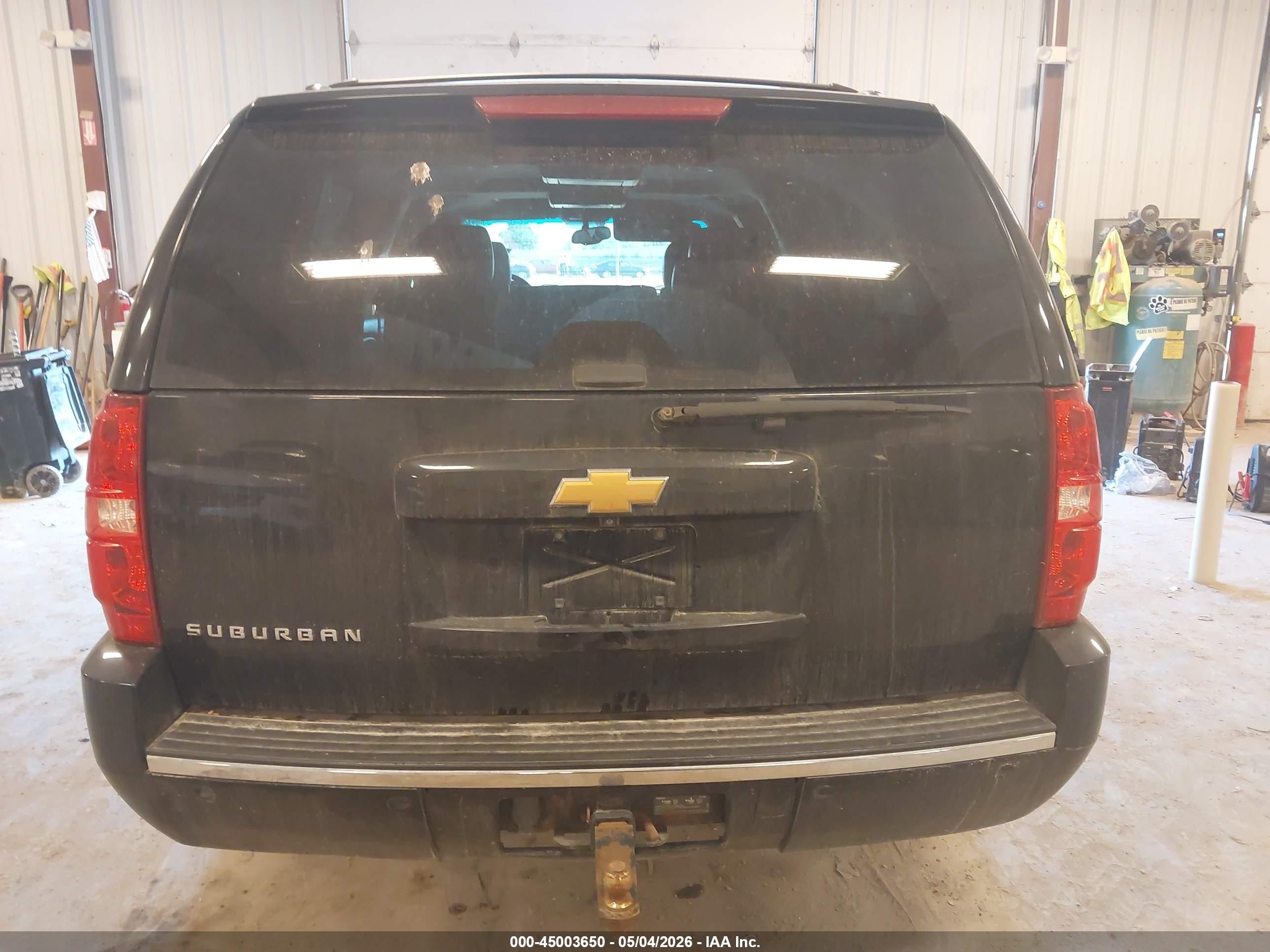 2013 Chevrolet Suburban 1500 Ltz Black vin: 1GNSKKE73DR112403