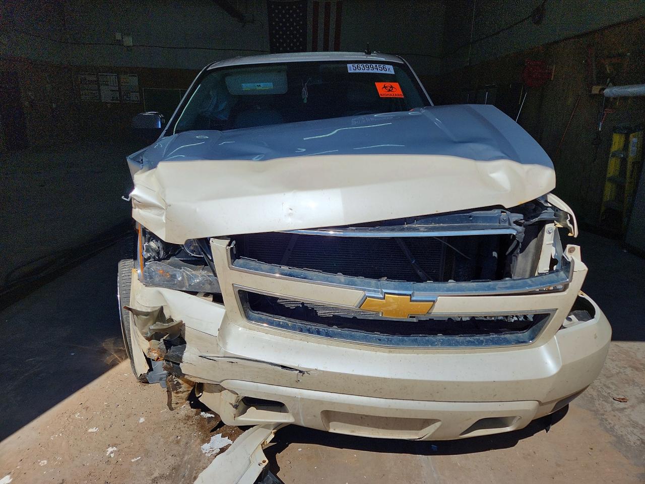 2013 Chevrolet Suburban K1500 Ltz White vin: 1GNSKKE74DR353211