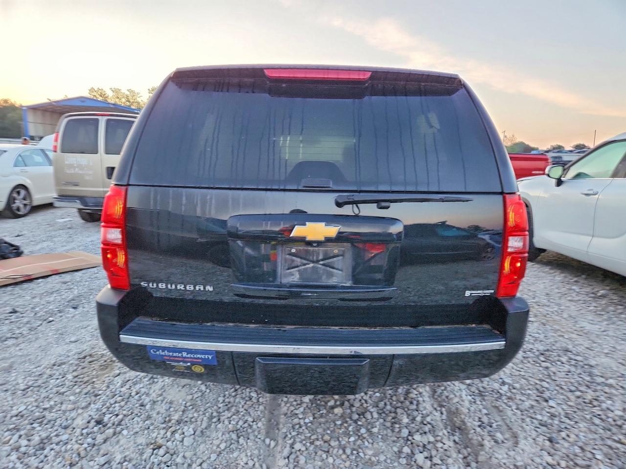 2014 Chevrolet Suburban K1500 Ltz Black vin: 1GNSKKE75ER147641