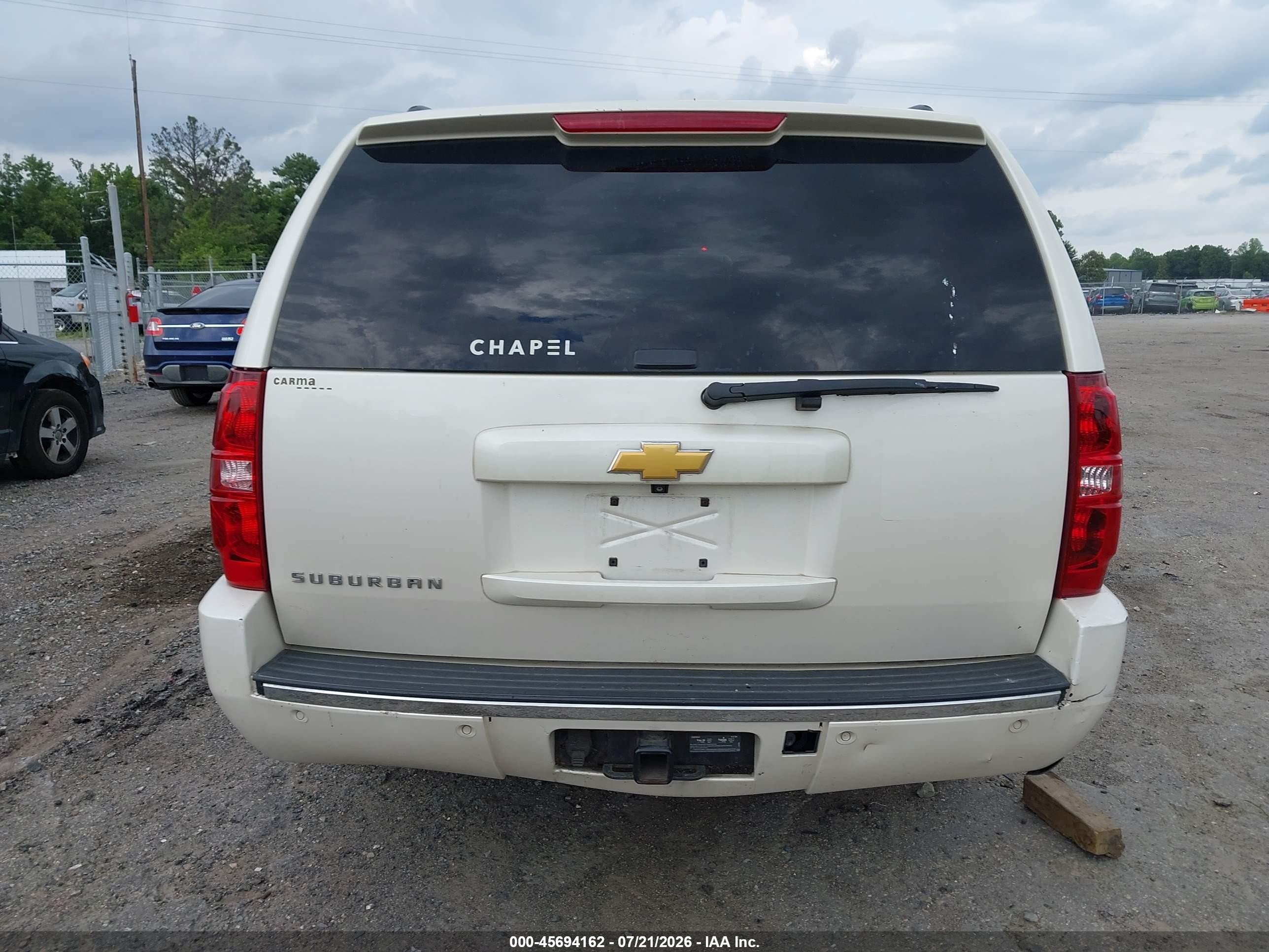 2013 Chevrolet Suburban Ltz Cream vin: 1GNSKKE76DR305953