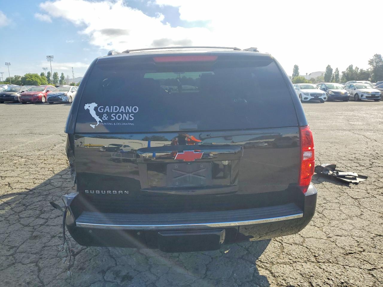 2013 Chevrolet Suburban K1500 Ltz Black vin: 1GNSKKE77DR377325