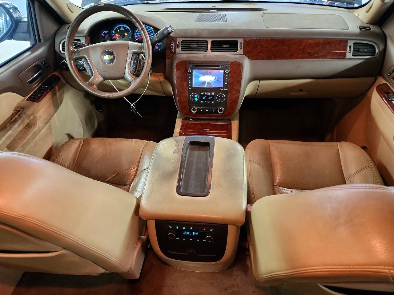 2012 Chevrolet Suburban K1500 Ltz Black vin: 1GNSKKE78CR140342