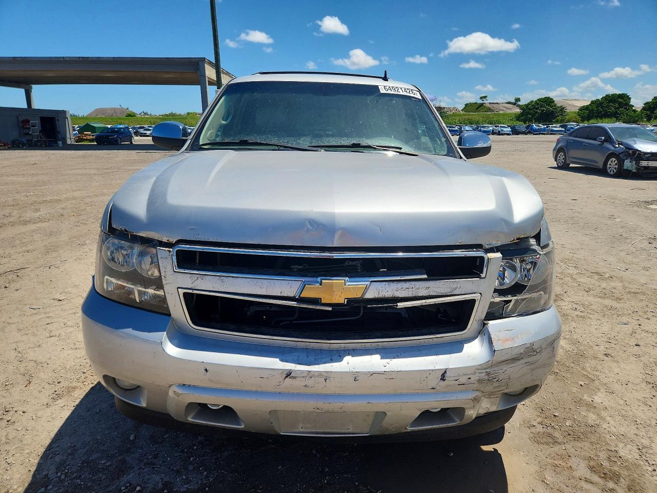 2013 Chevrolet Suburban K1500 Ltz Silver vin: 1GNSKKE78DR233654