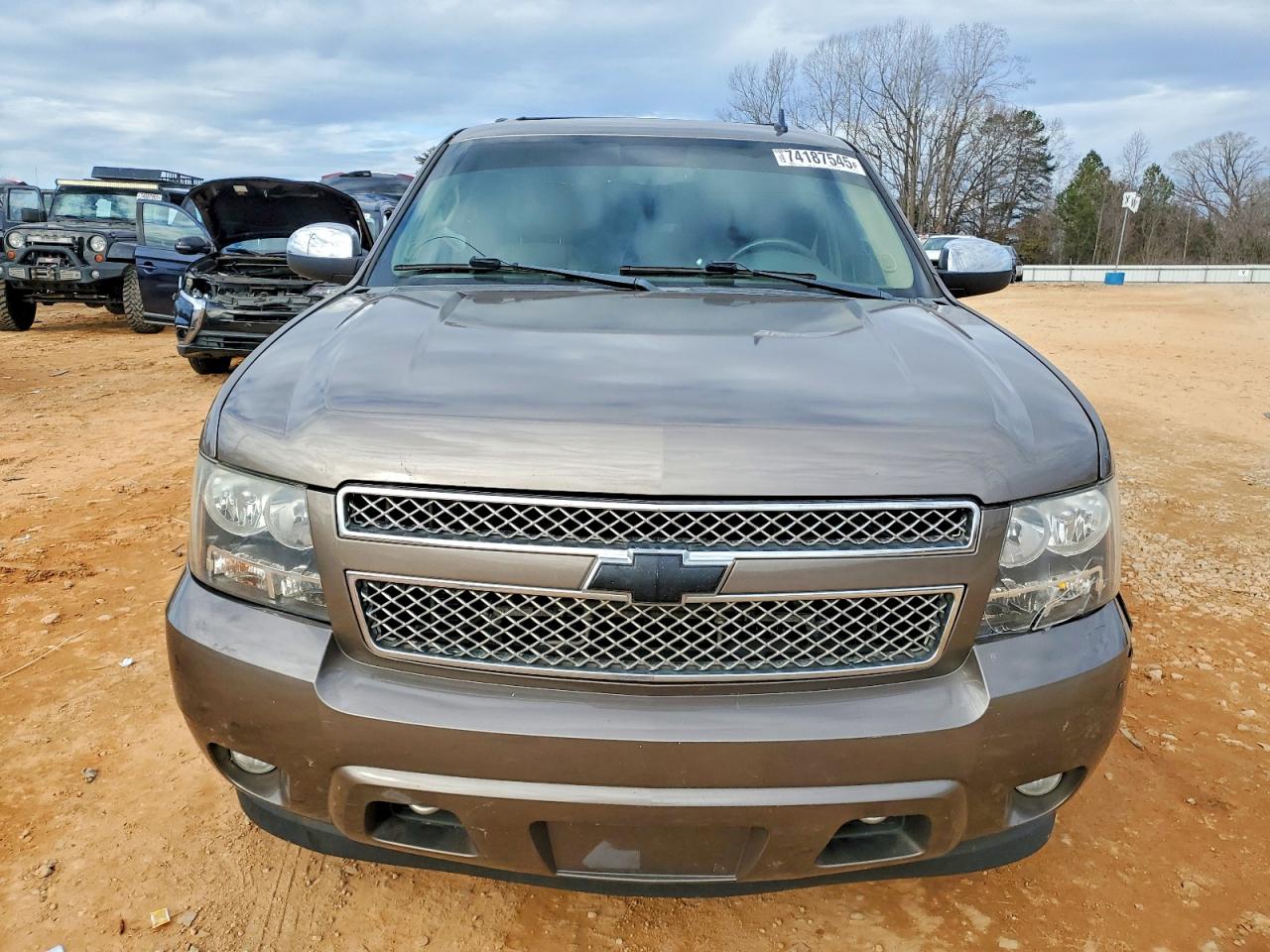 2014 Chevrolet Suburban K1500 Ltz Gray vin: 1GNSKKE78ER213812