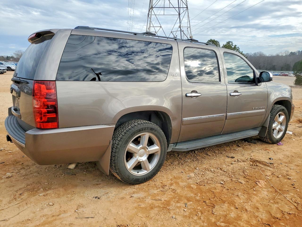 2014 Chevrolet Suburban K1500 Ltz Gray vin: 1GNSKKE78ER213812
