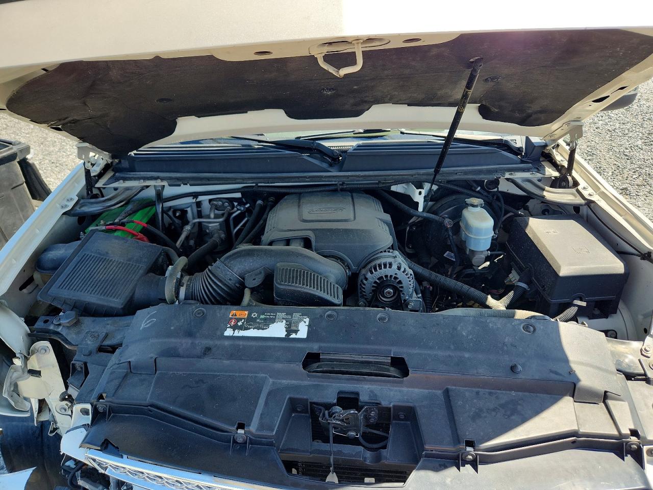 2013 Chevrolet Suburban K1500 Ltz White vin: 1GNSKKE7XDR170587