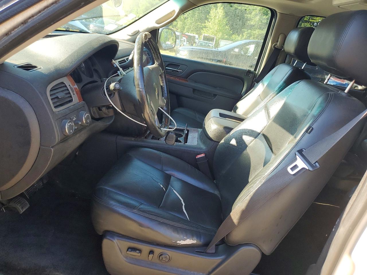 2013 Chevrolet Suburban K1500 Ltz White vin: 1GNSKKE7XDR376315