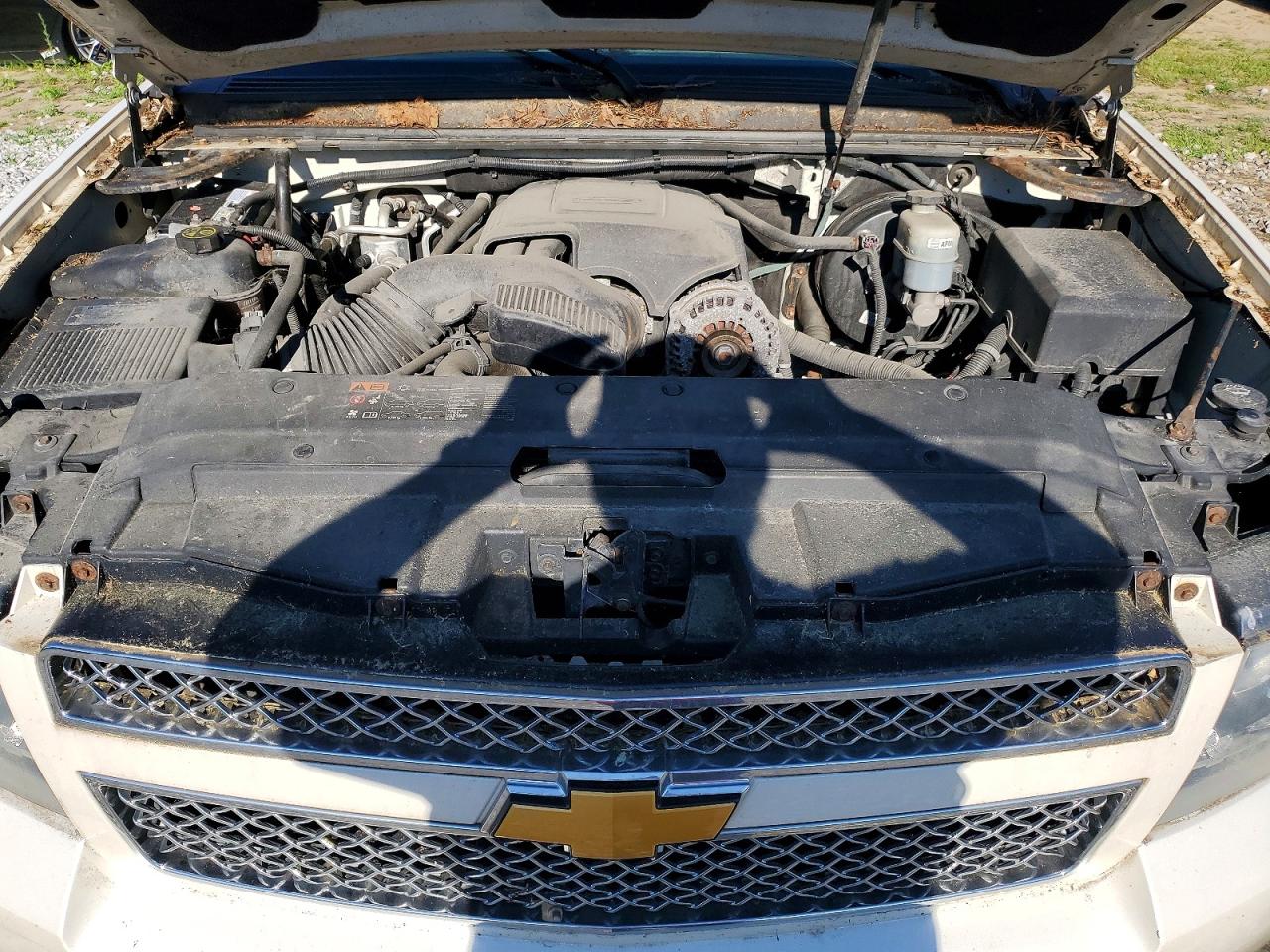 2013 Chevrolet Suburban K1500 Ltz White vin: 1GNSKKE7XDR376315