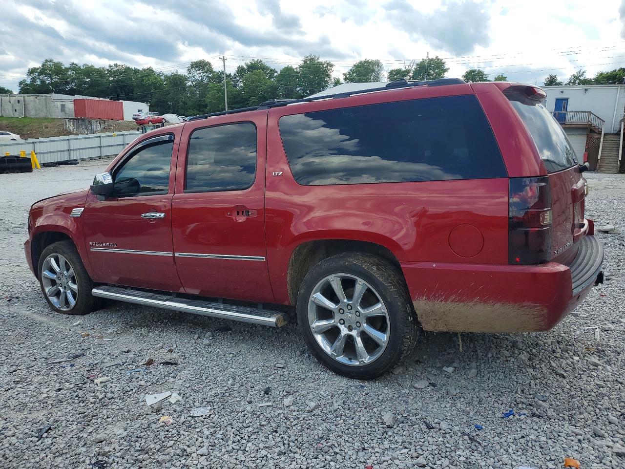 2014 Chevrolet Suburban K1500 Ltz Maroon vin: 1GNSKKE7XER186502