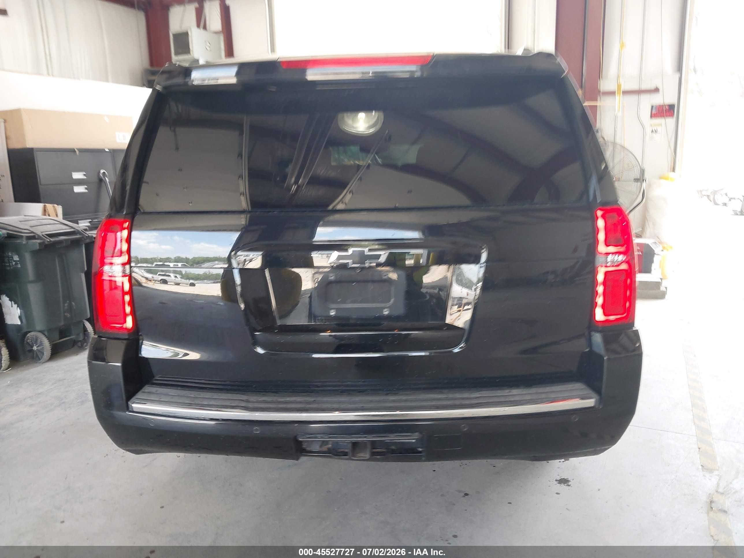 2015 Chevrolet Suburban Ltz Black vin: 1GNSKKKC0FR616024