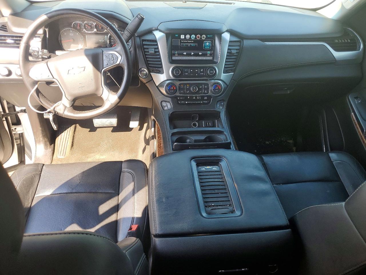 2015 Chevrolet Suburban K1500 Ltz White vin: 1GNSKKKC0FR671654