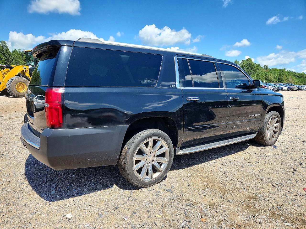 2015 Chevrolet Suburban K1500 Ltz Black vin: 1GNSKKKC1FR166156