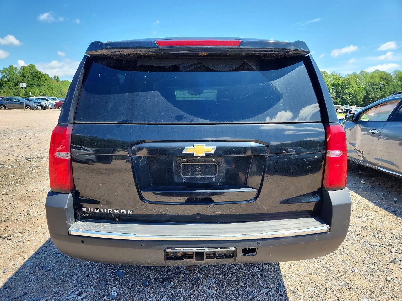 2015 Chevrolet Suburban K1500 Ltz Black vin: 1GNSKKKC1FR166156