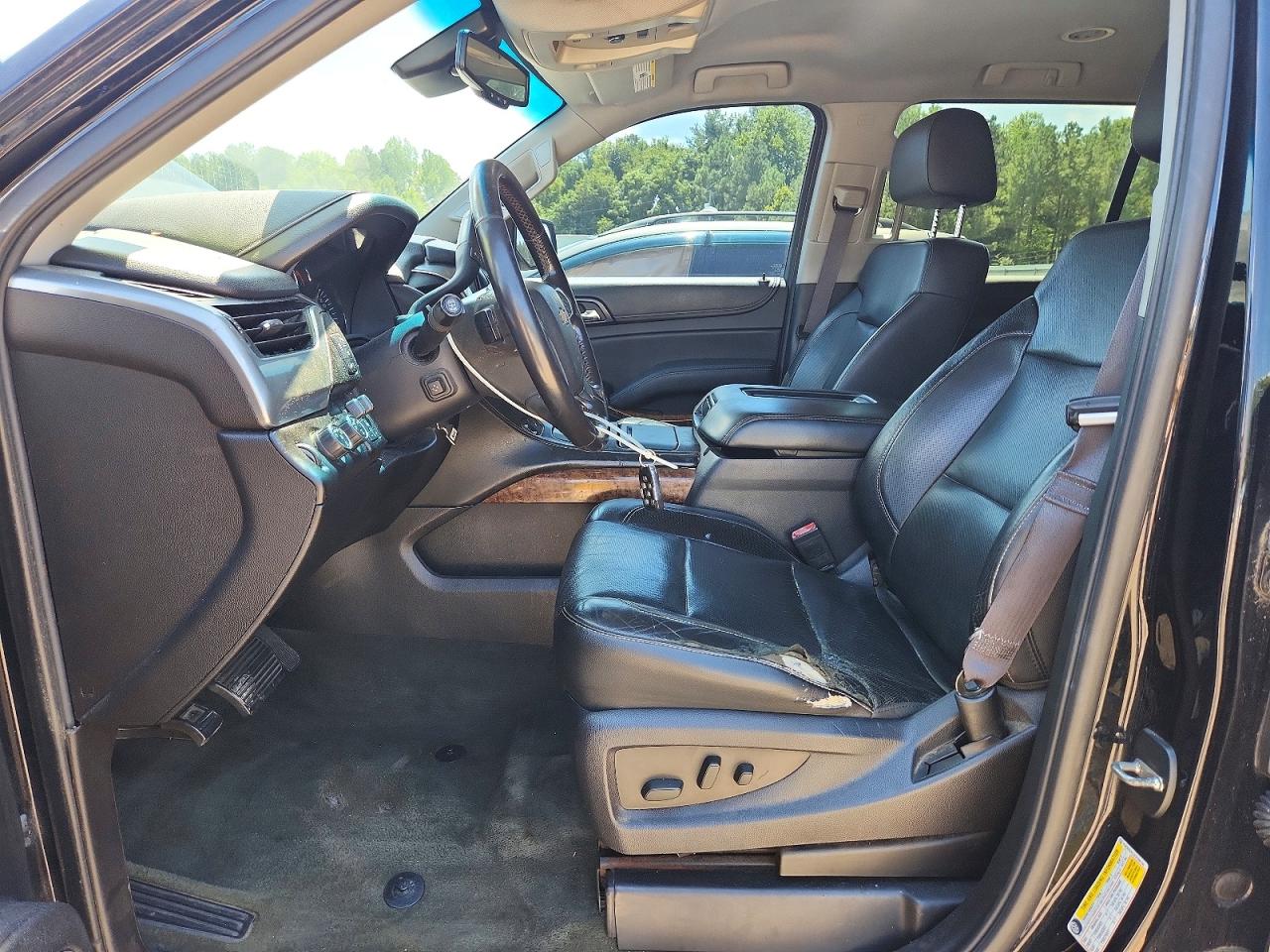 2015 Chevrolet Suburban K1500 Ltz Black vin: 1GNSKKKC1FR166156