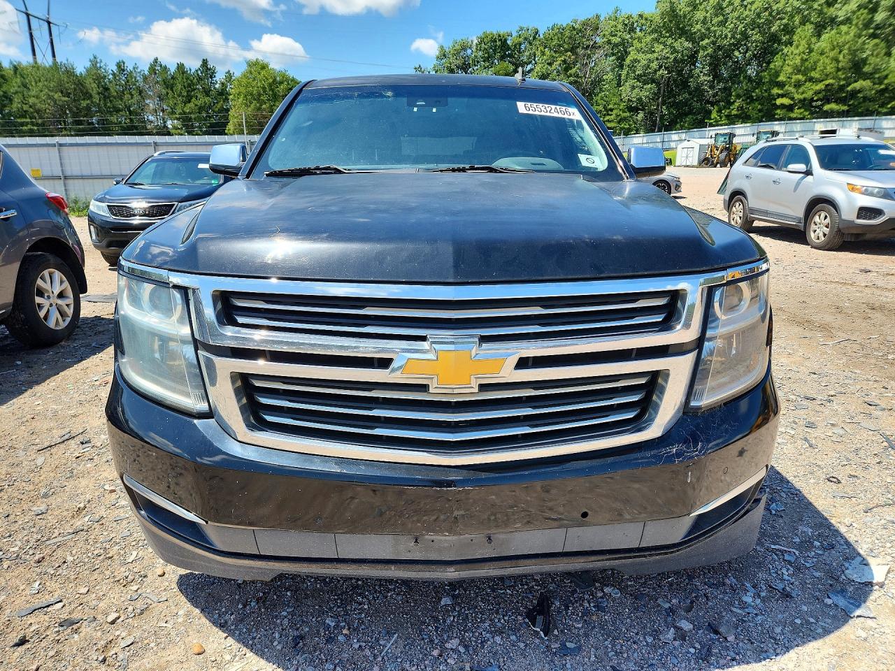 2015 Chevrolet Suburban K1500 Ltz Black vin: 1GNSKKKC1FR166156