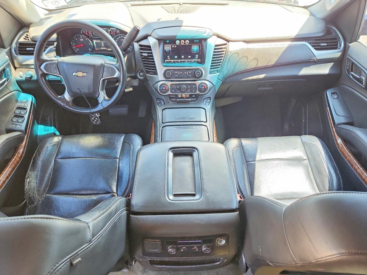 2015 Chevrolet Suburban K1500 Ltz Black vin: 1GNSKKKC1FR166156