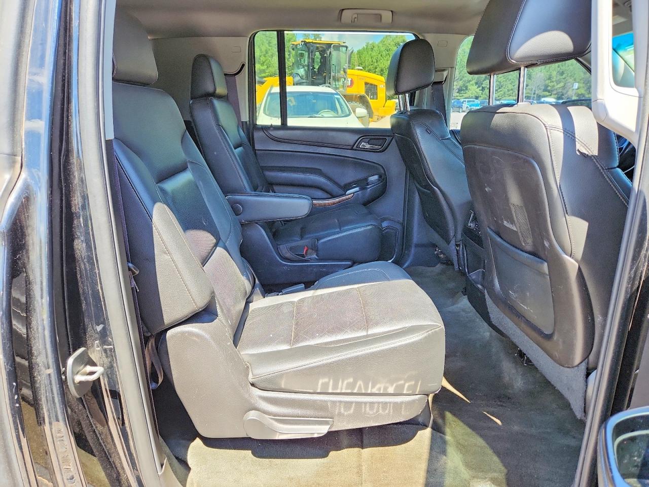 2015 Chevrolet Suburban K1500 Ltz Black vin: 1GNSKKKC1FR166156