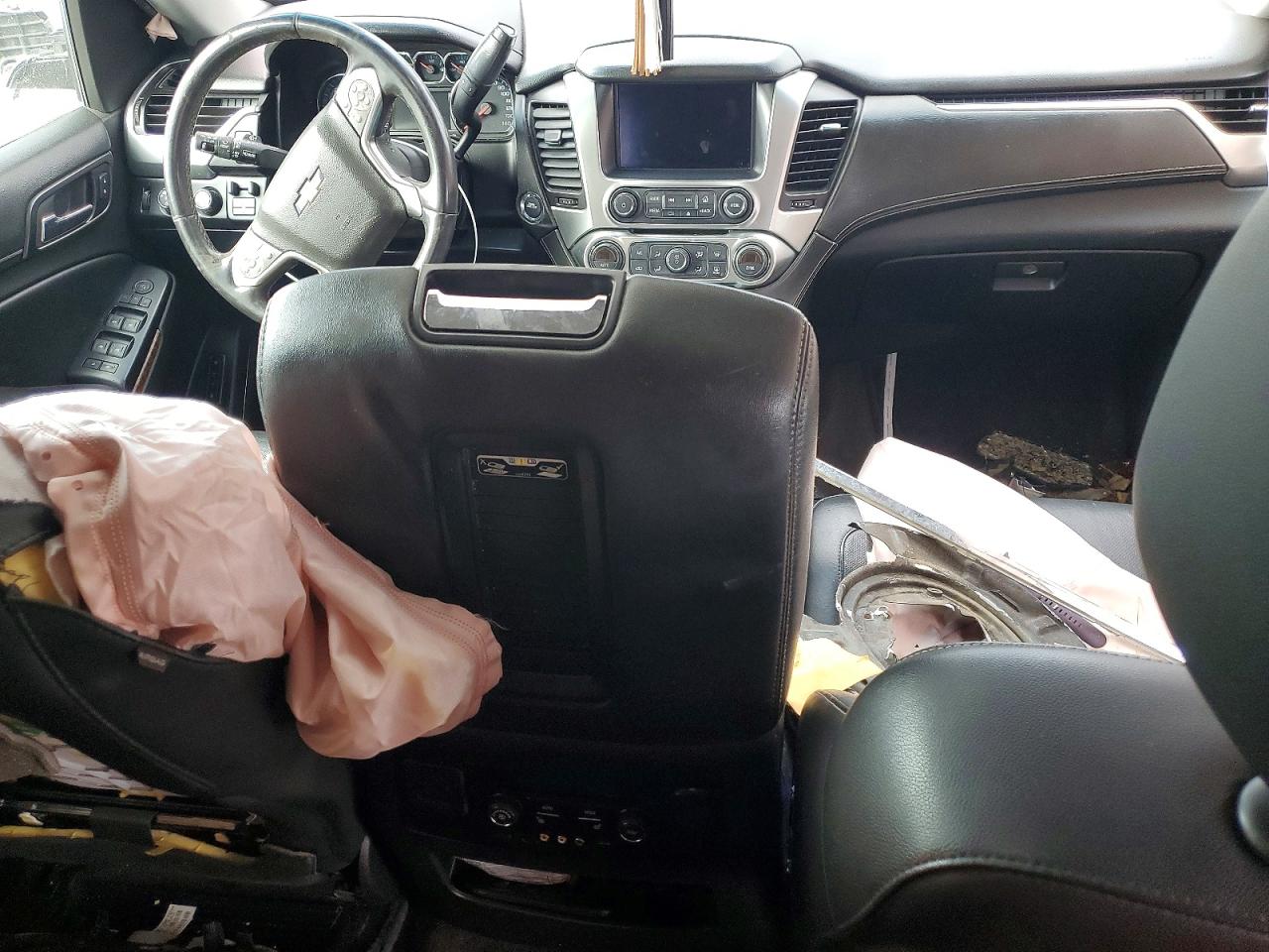 2015 Chevrolet Suburban K1500 Ltz Black vin: 1GNSKKKC1FR666026