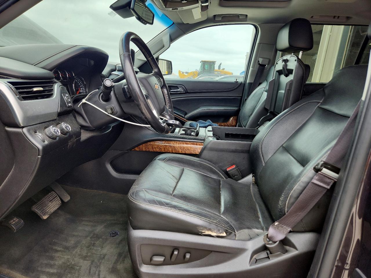 2015 Chevrolet Suburban K1500 Ltz Gray vin: 1GNSKKKC2FR177182