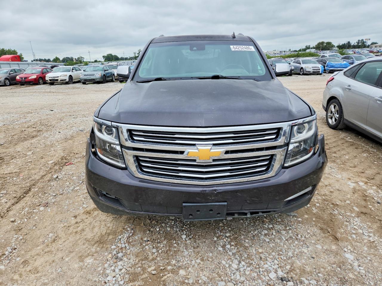 2015 Chevrolet Suburban K1500 Ltz Gray vin: 1GNSKKKC2FR177182