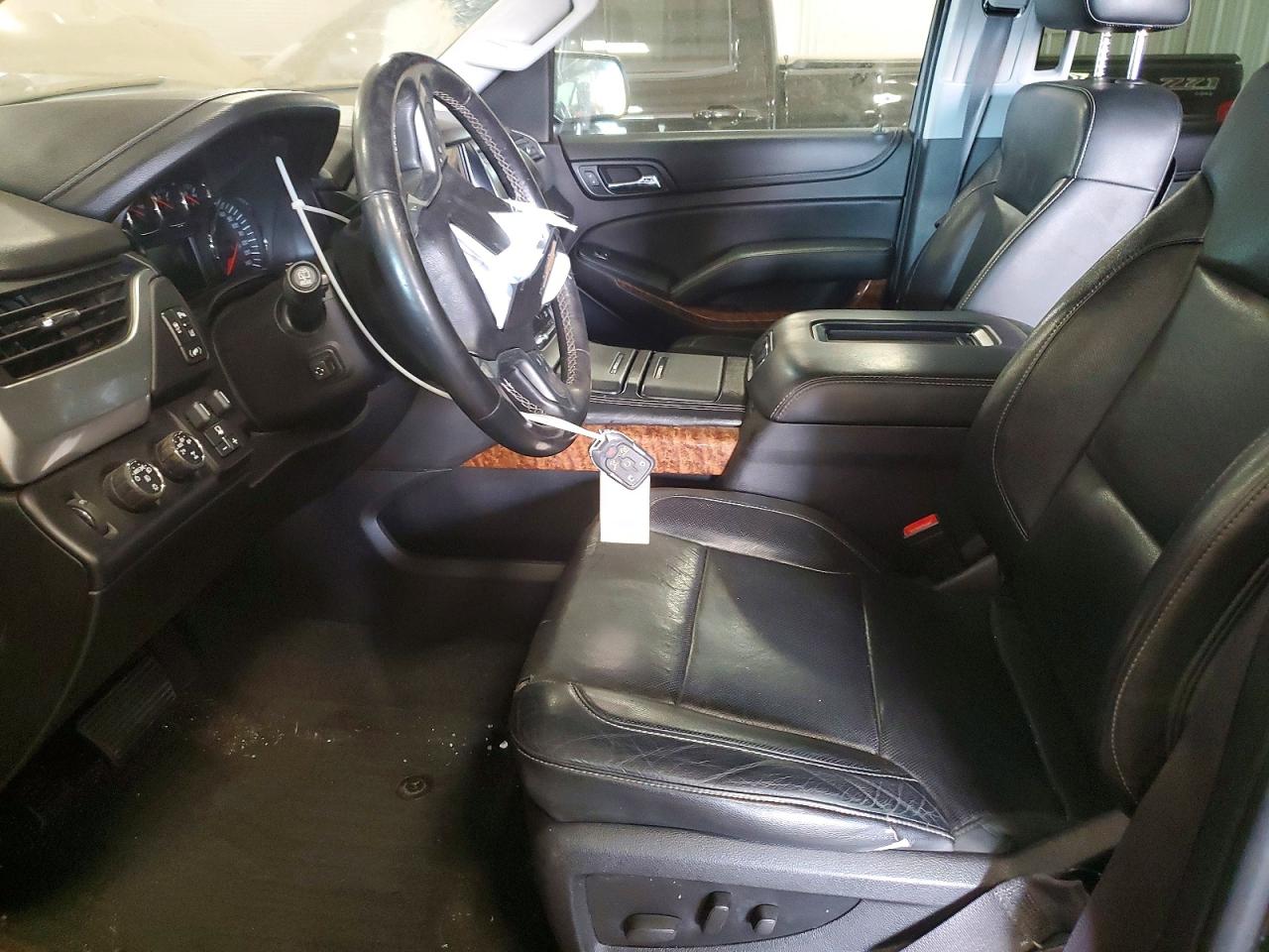 2015 Chevrolet Suburban K1500 Ltz Black vin: 1GNSKKKC3FR124832