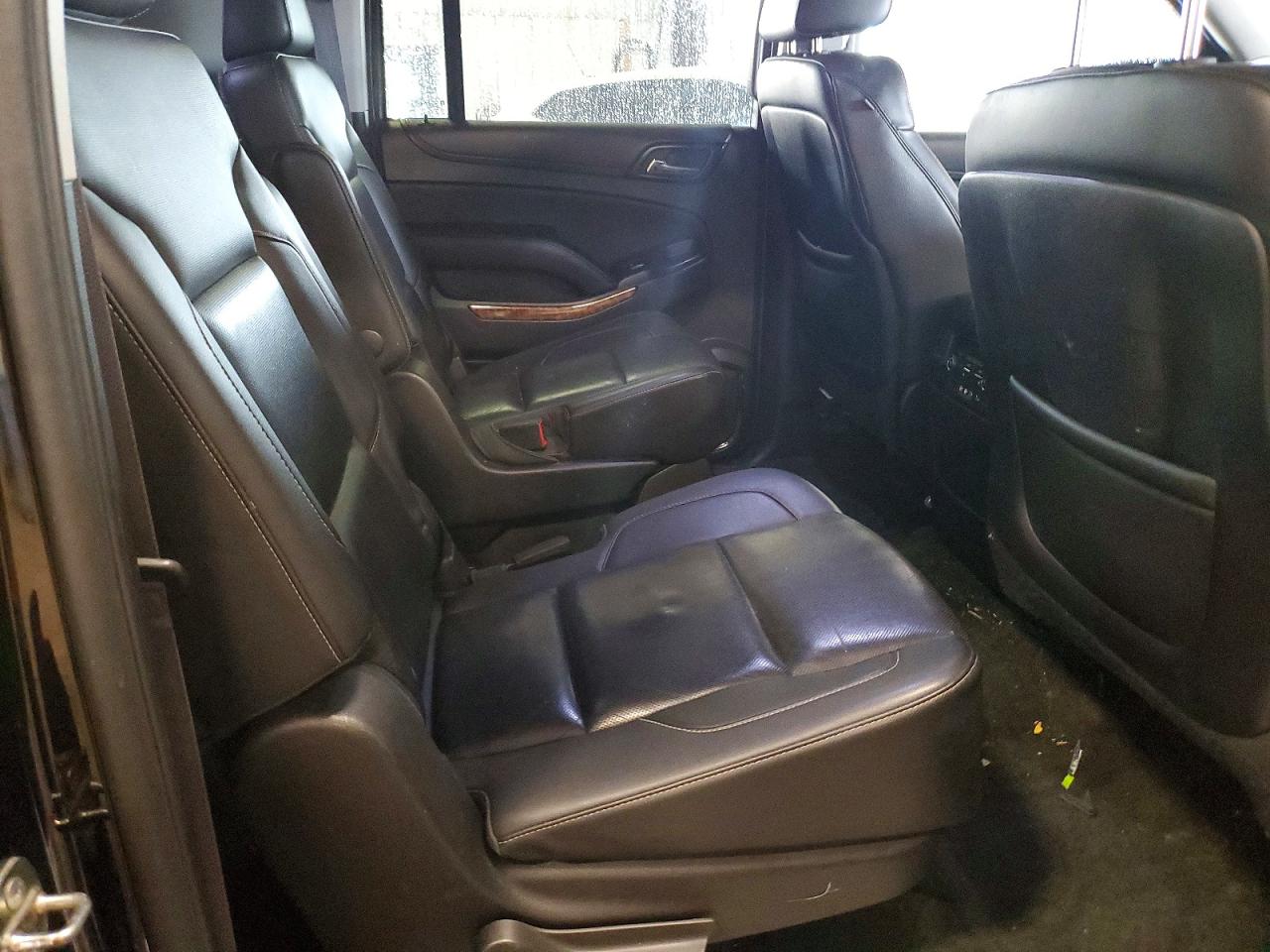 2015 Chevrolet Suburban K1500 Ltz Black vin: 1GNSKKKC3FR124832