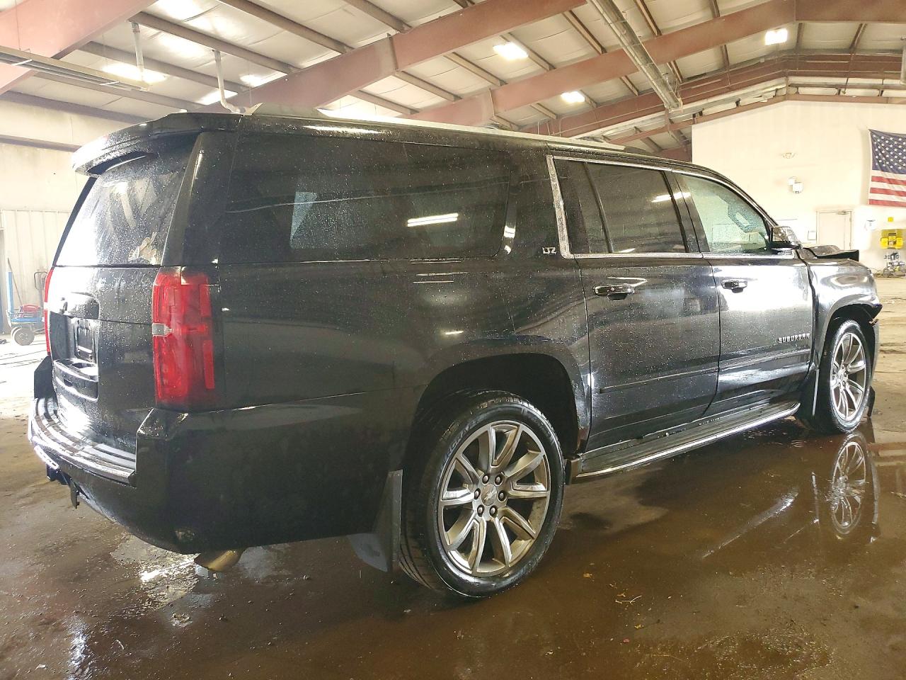 2015 Chevrolet Suburban K1500 Ltz Black vin: 1GNSKKKC3FR124832