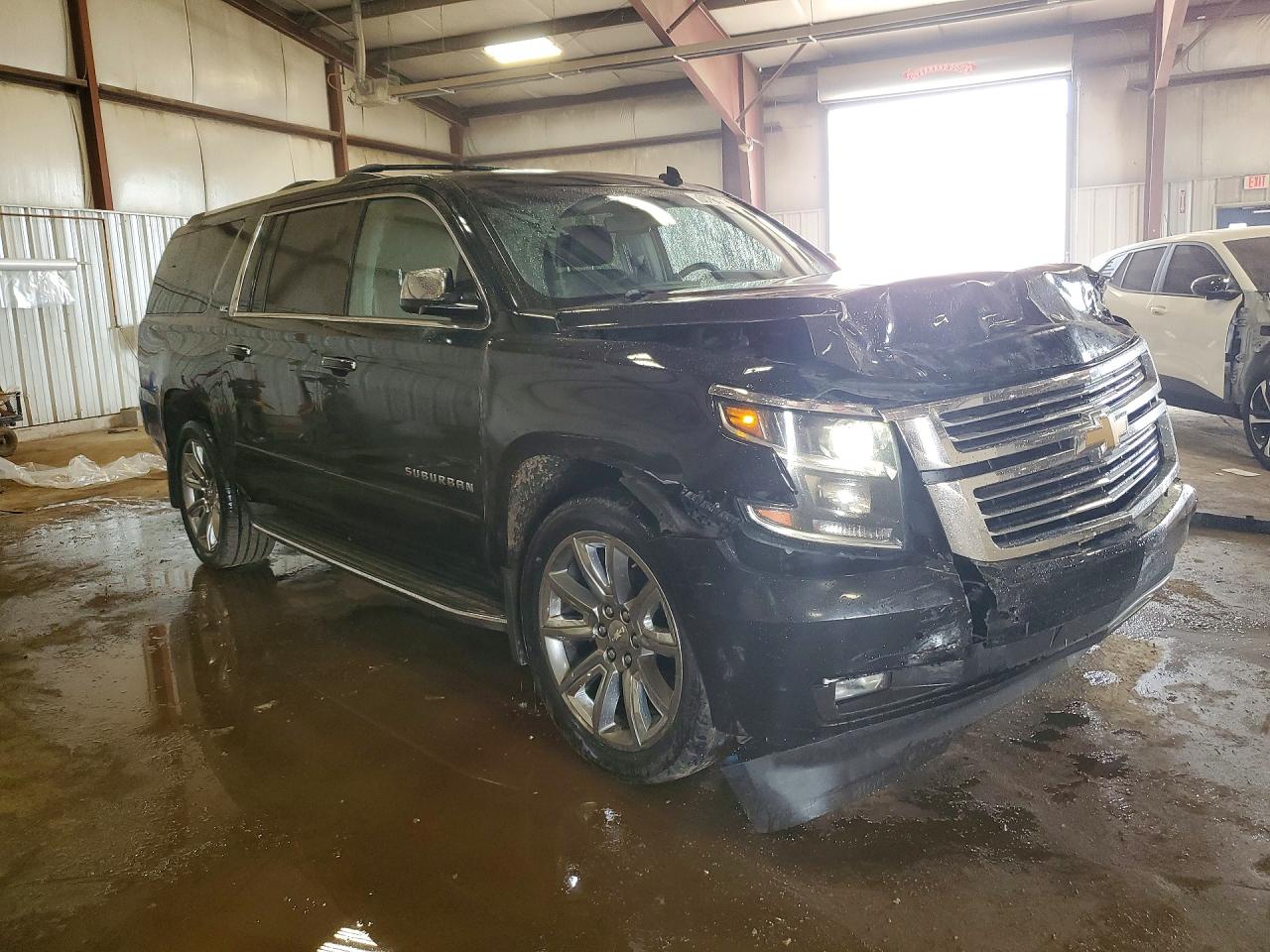 2015 Chevrolet Suburban K1500 Ltz Black vin: 1GNSKKKC3FR124832