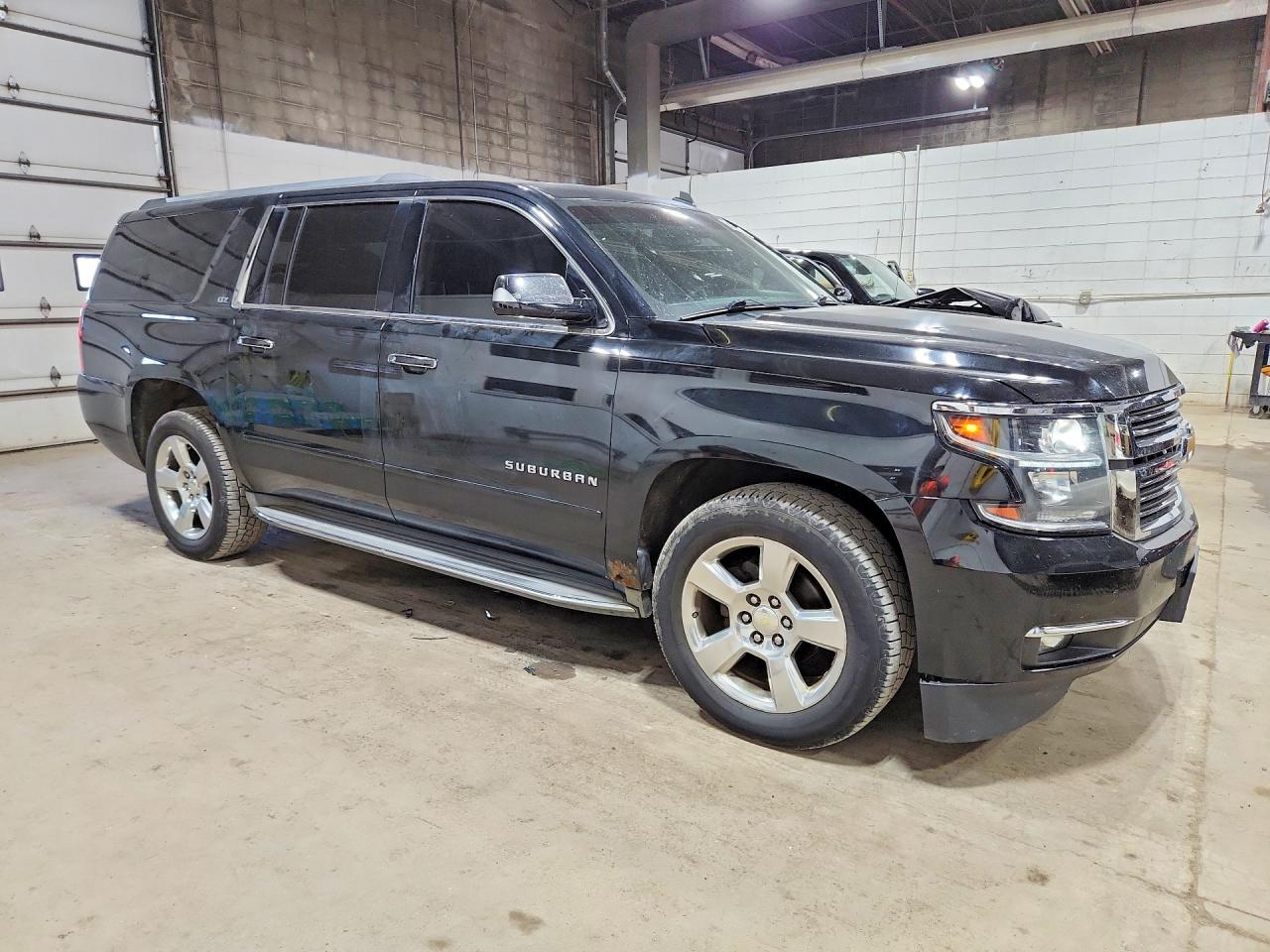2015 Chevrolet Suburban K1500 Ltz Black vin: 1GNSKKKC3FR205684