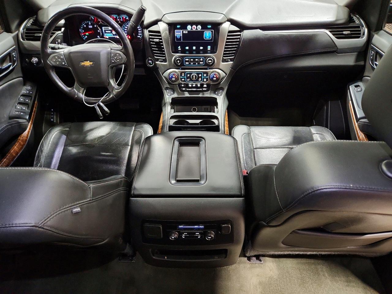 2015 Chevrolet Suburban K1500 Ltz Black vin: 1GNSKKKC3FR205684