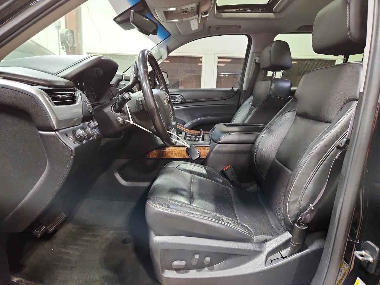 2015 Chevrolet Suburban K1500 Ltz Black vin: 1GNSKKKC3FR205684