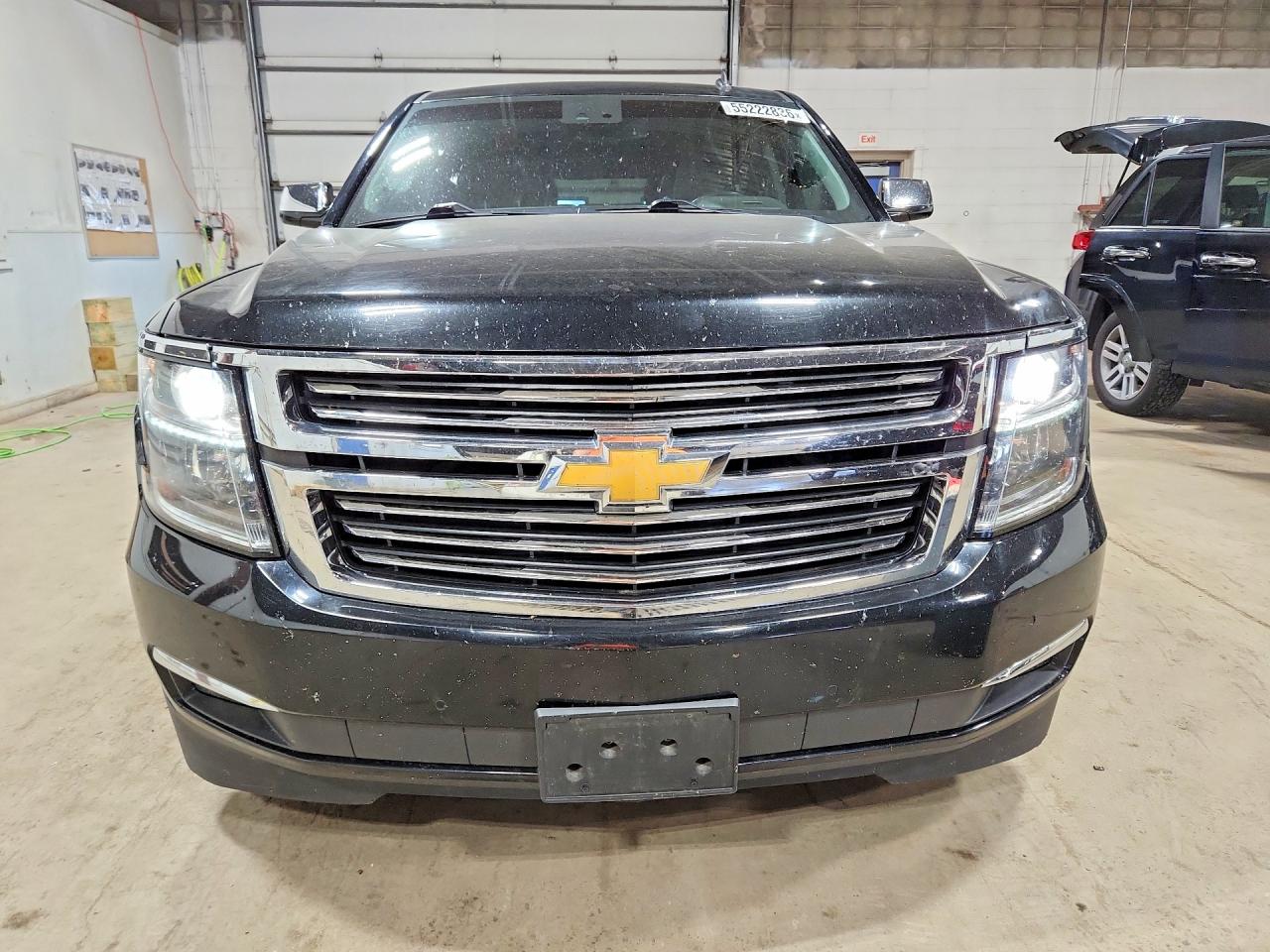 2015 Chevrolet Suburban K1500 Ltz Black vin: 1GNSKKKC3FR205684