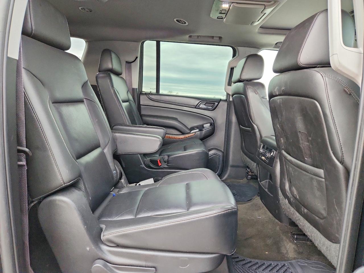 2015 Chevrolet Suburban K1500 Ltz Black vin: 1GNSKKKC3FR676802