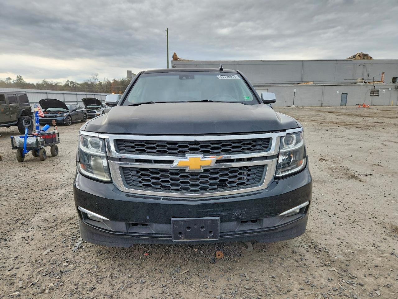 2015 Chevrolet Suburban K1500 Ltz Black vin: 1GNSKKKC3FR676802