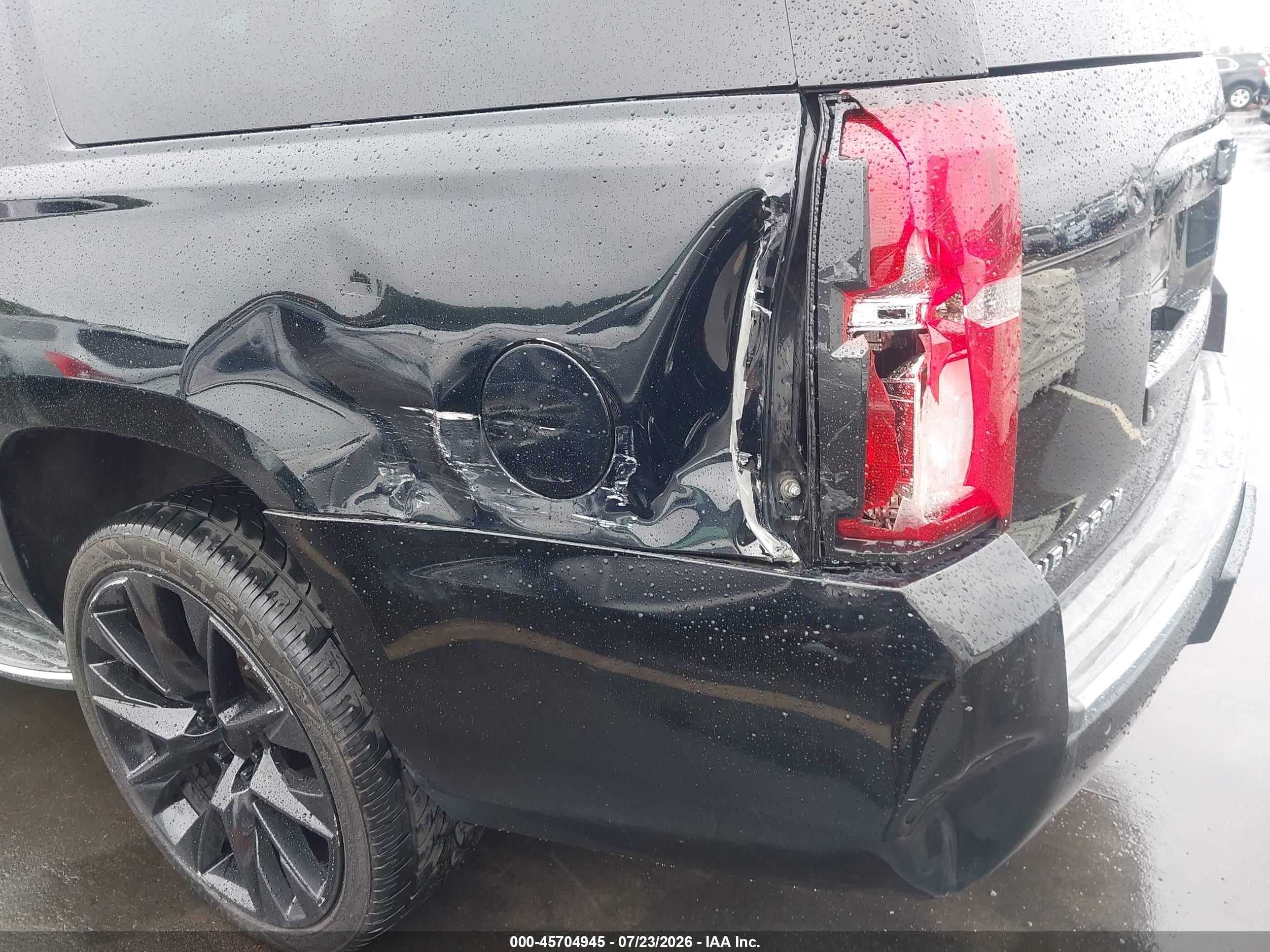 2015 Chevrolet Suburban Ltz Black vin: 1GNSKKKC3FR708566
