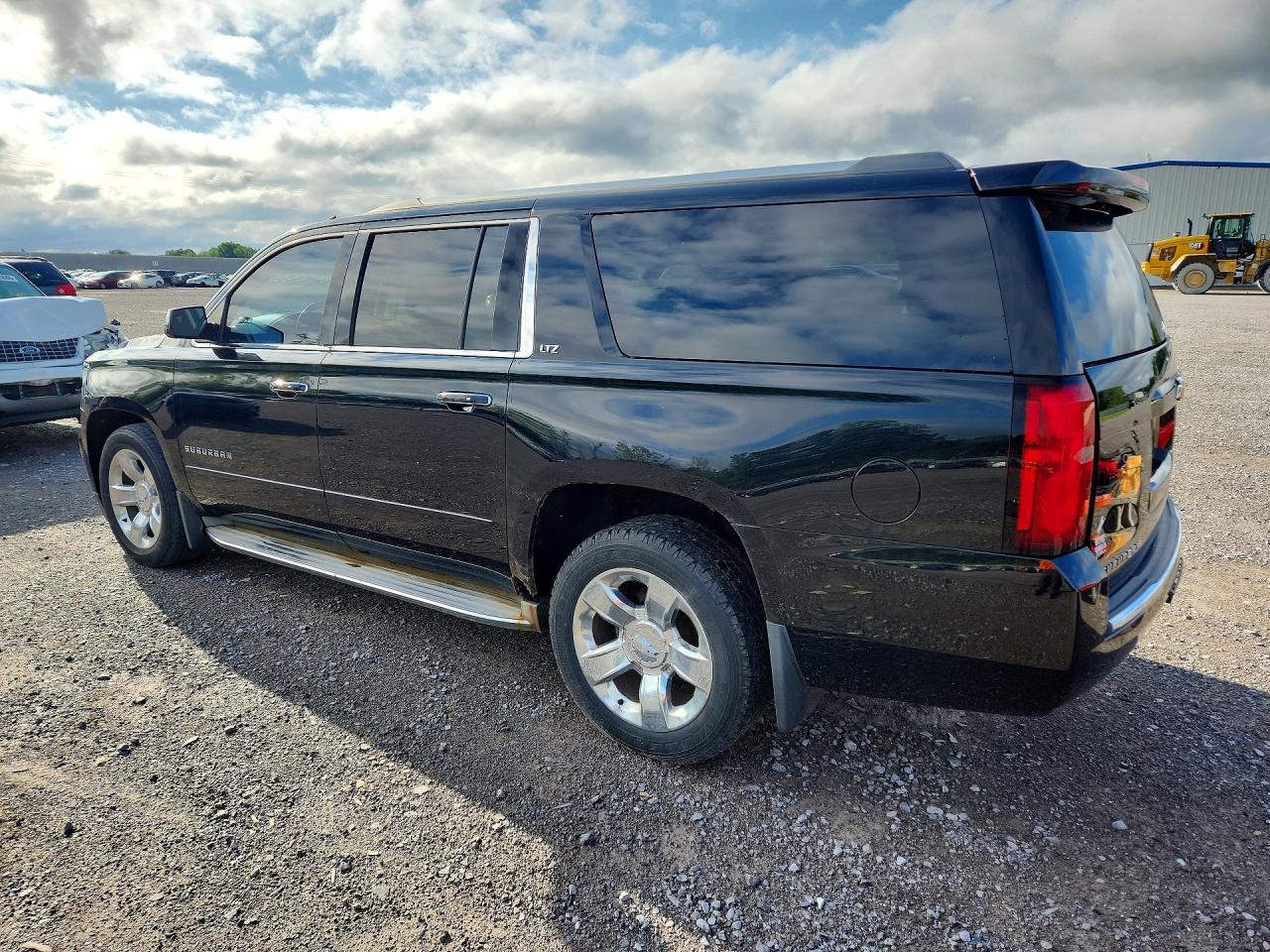 2015 Chevrolet Suburban K1500 Ltz Black vin: 1GNSKKKC4FR123012