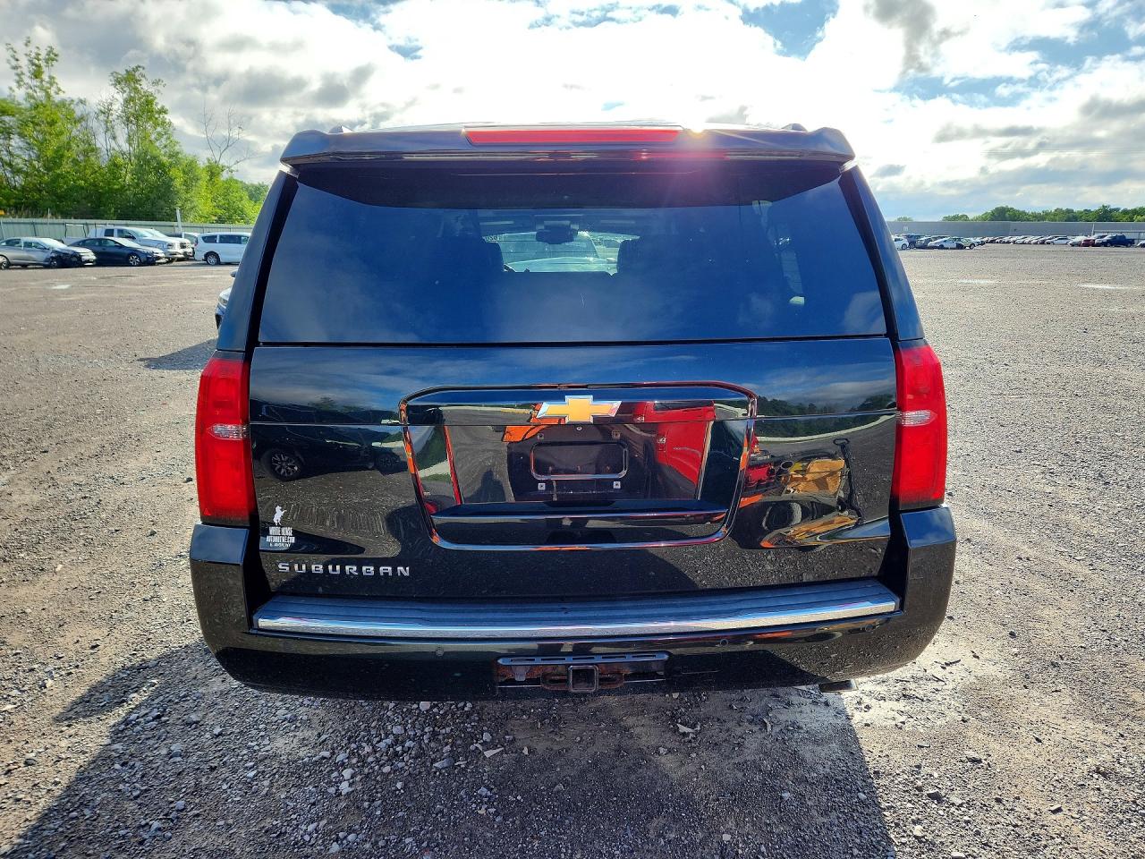 2015 Chevrolet Suburban K1500 Ltz Black vin: 1GNSKKKC4FR123012