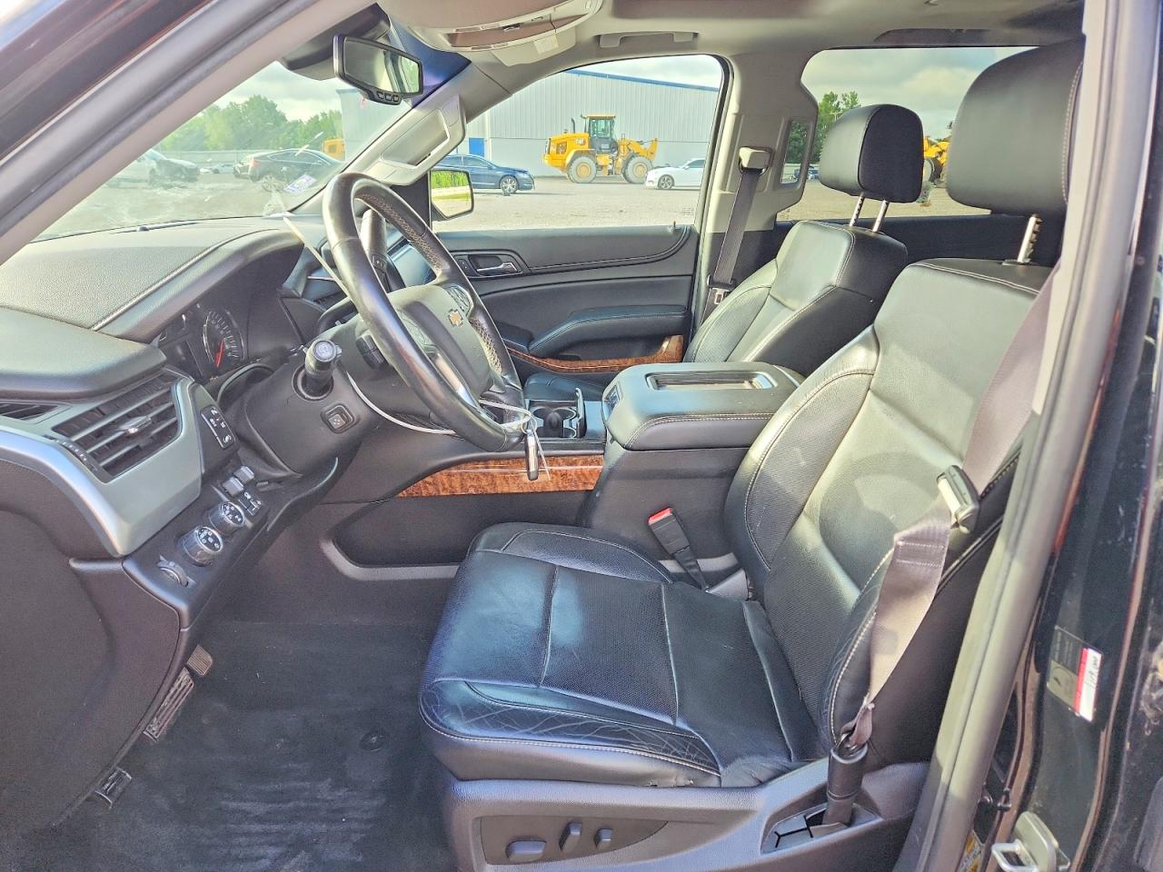 2015 Chevrolet Suburban K1500 Ltz Black vin: 1GNSKKKC4FR123012
