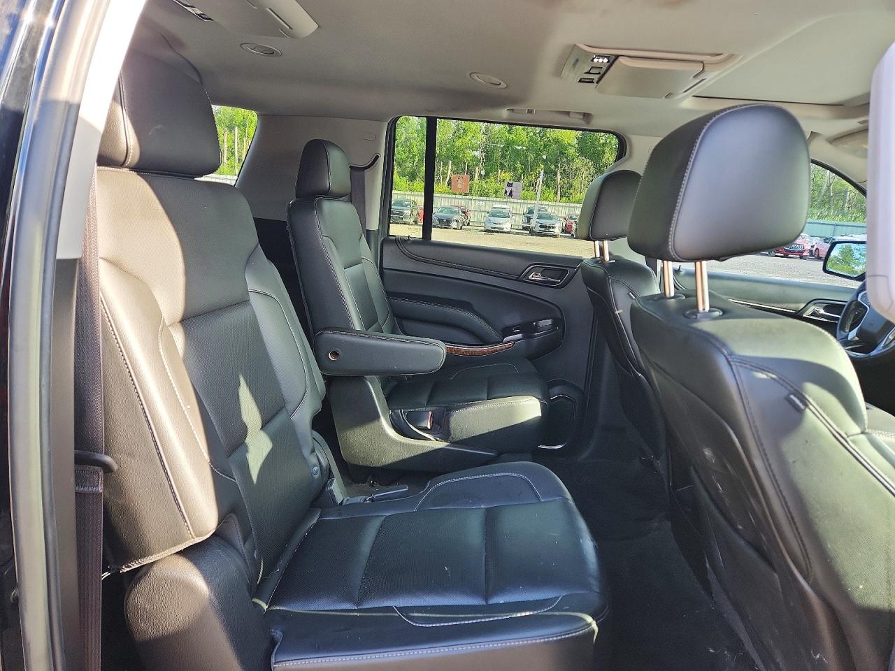 2015 Chevrolet Suburban K1500 Ltz Black vin: 1GNSKKKC4FR123012