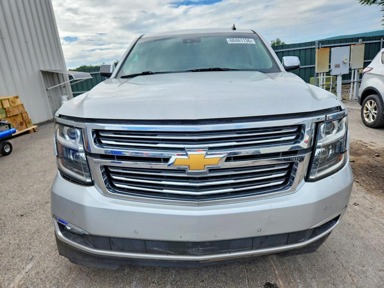 2015 Chevrolet Suburban K1500 Ltz Silver vin: 1GNSKKKC4FR163431
