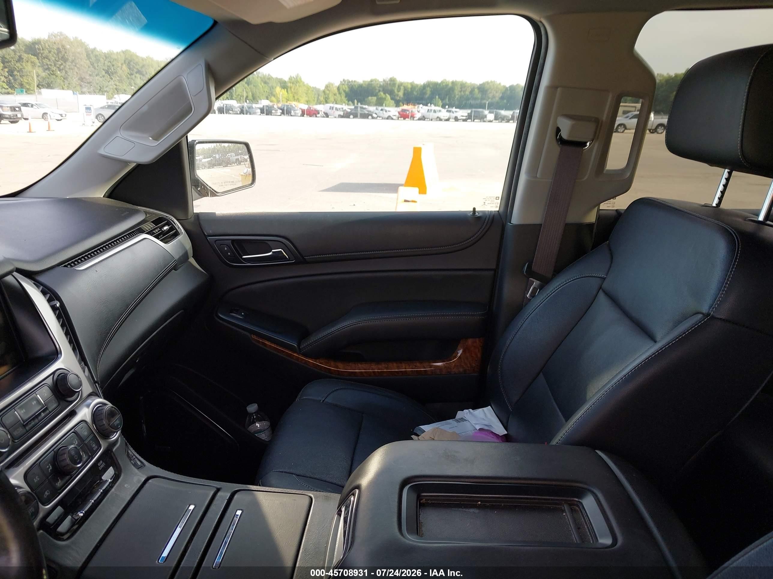 2015 Chevrolet Suburban Ltz Черный vin: 1GNSKKKC4FR238760