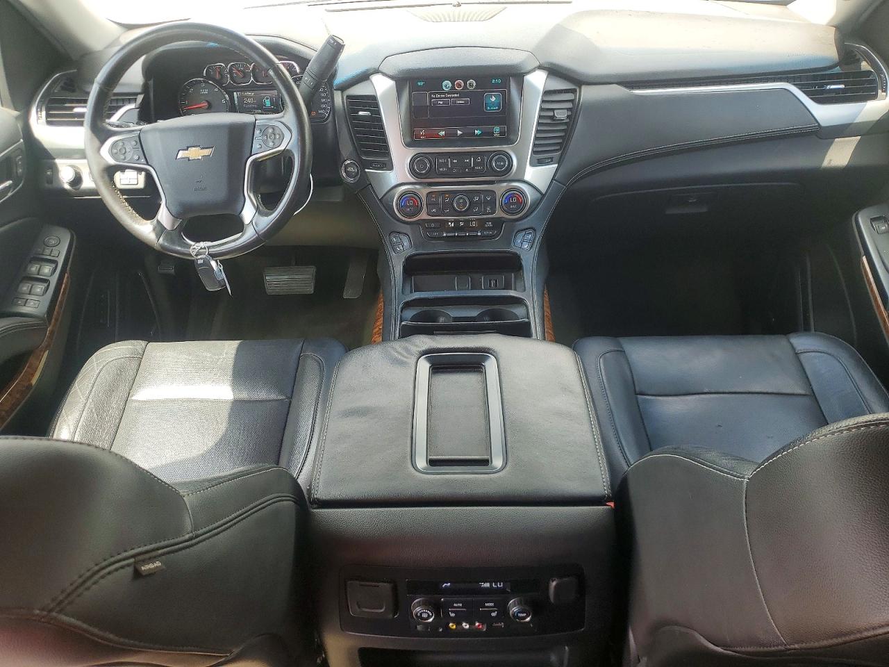 2015 Chevrolet Suburban K1500 Ltz Black vin: 1GNSKKKC4FR258099