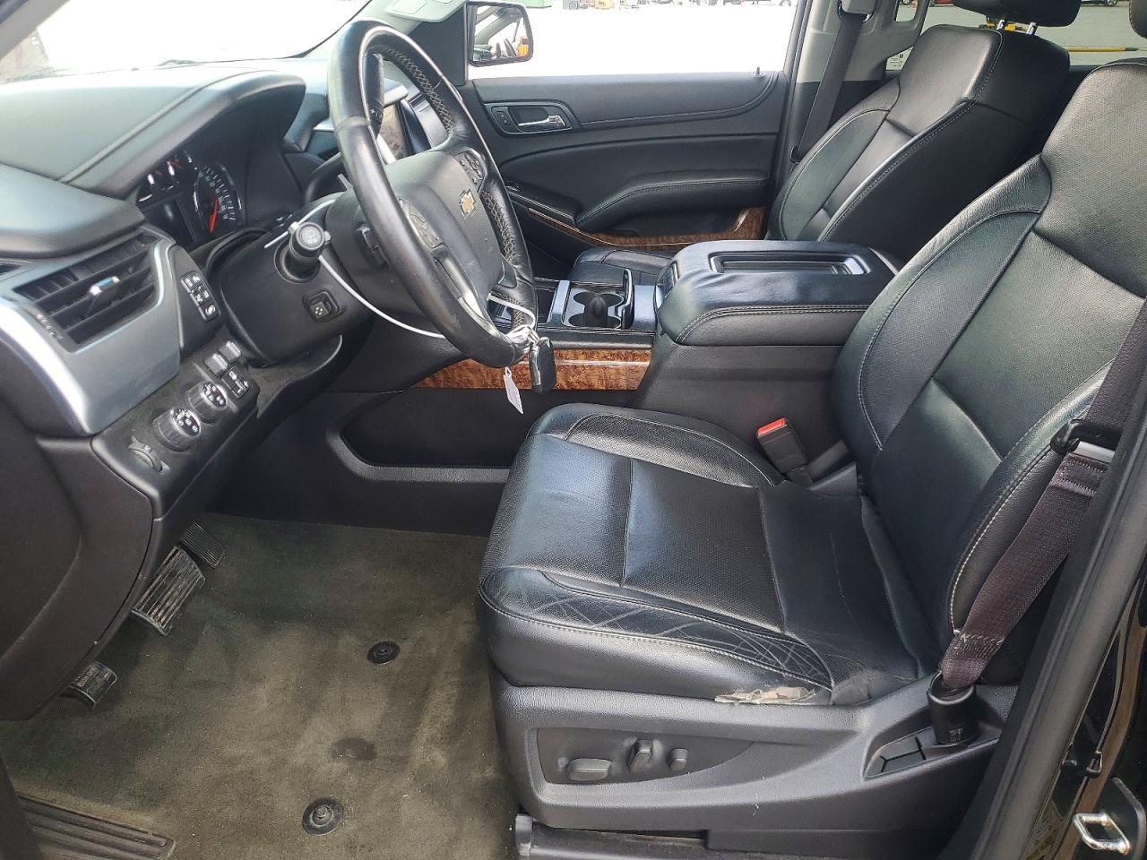 2015 Chevrolet Suburban K1500 Ltz Black vin: 1GNSKKKC4FR258099