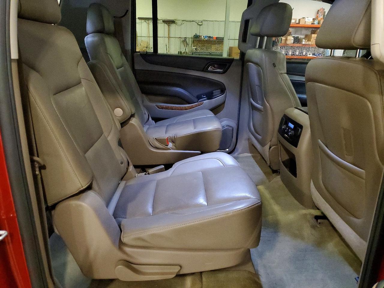 2015 Chevrolet Suburban K1500 Ltz Red vin: 1GNSKKKC4FR537049