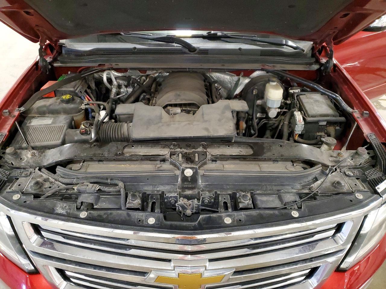2015 Chevrolet Suburban K1500 Ltz Red vin: 1GNSKKKC4FR537049