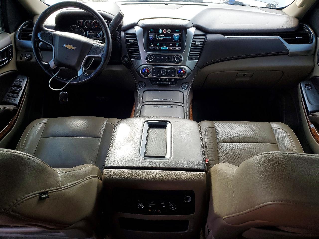 2015 Chevrolet Suburban K1500 Ltz Brown vin: 1GNSKKKC5FR143012