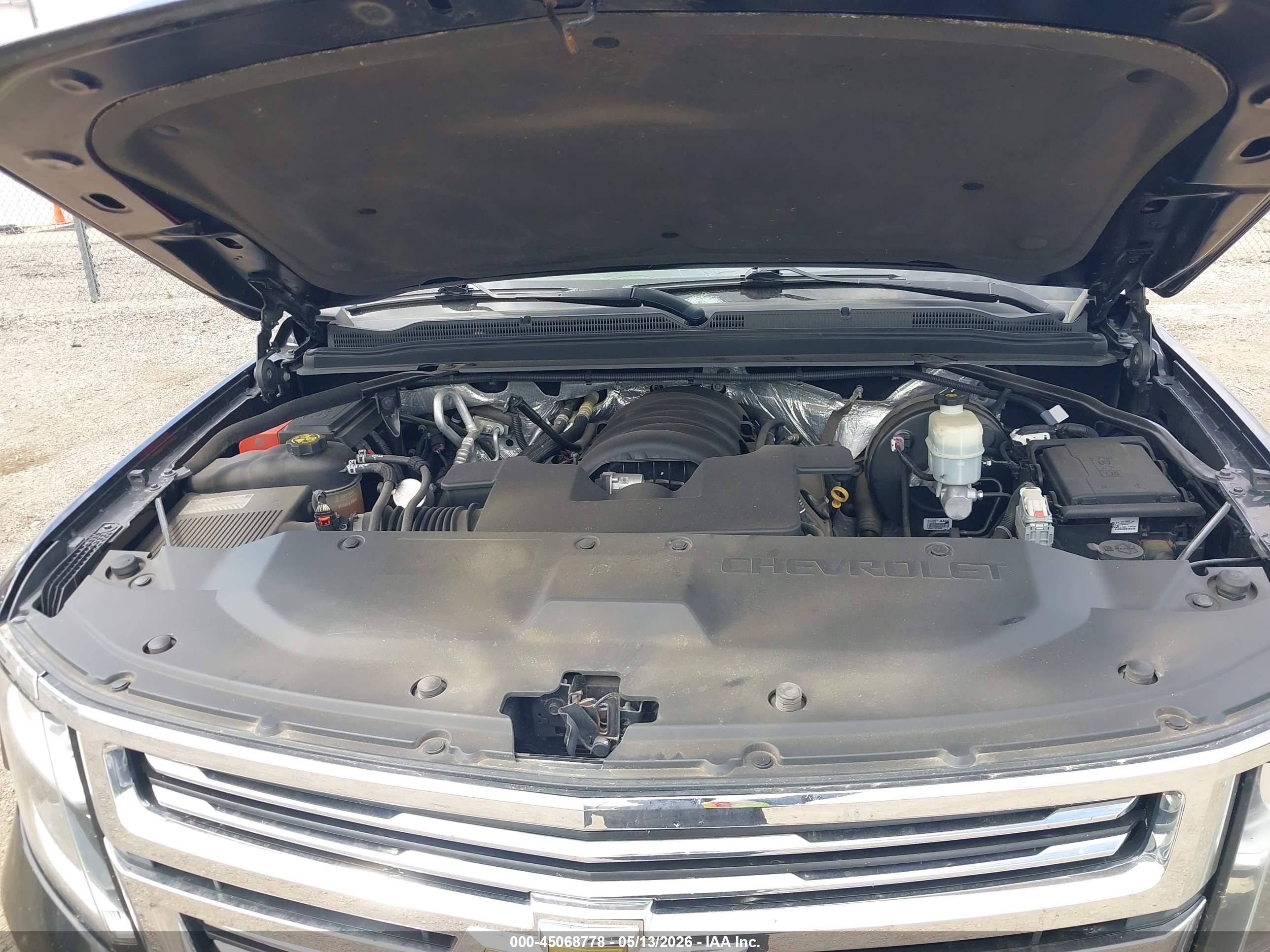 2015 Chevrolet Suburban 1500 Ltz Black vin: 1GNSKKKC5FR190914