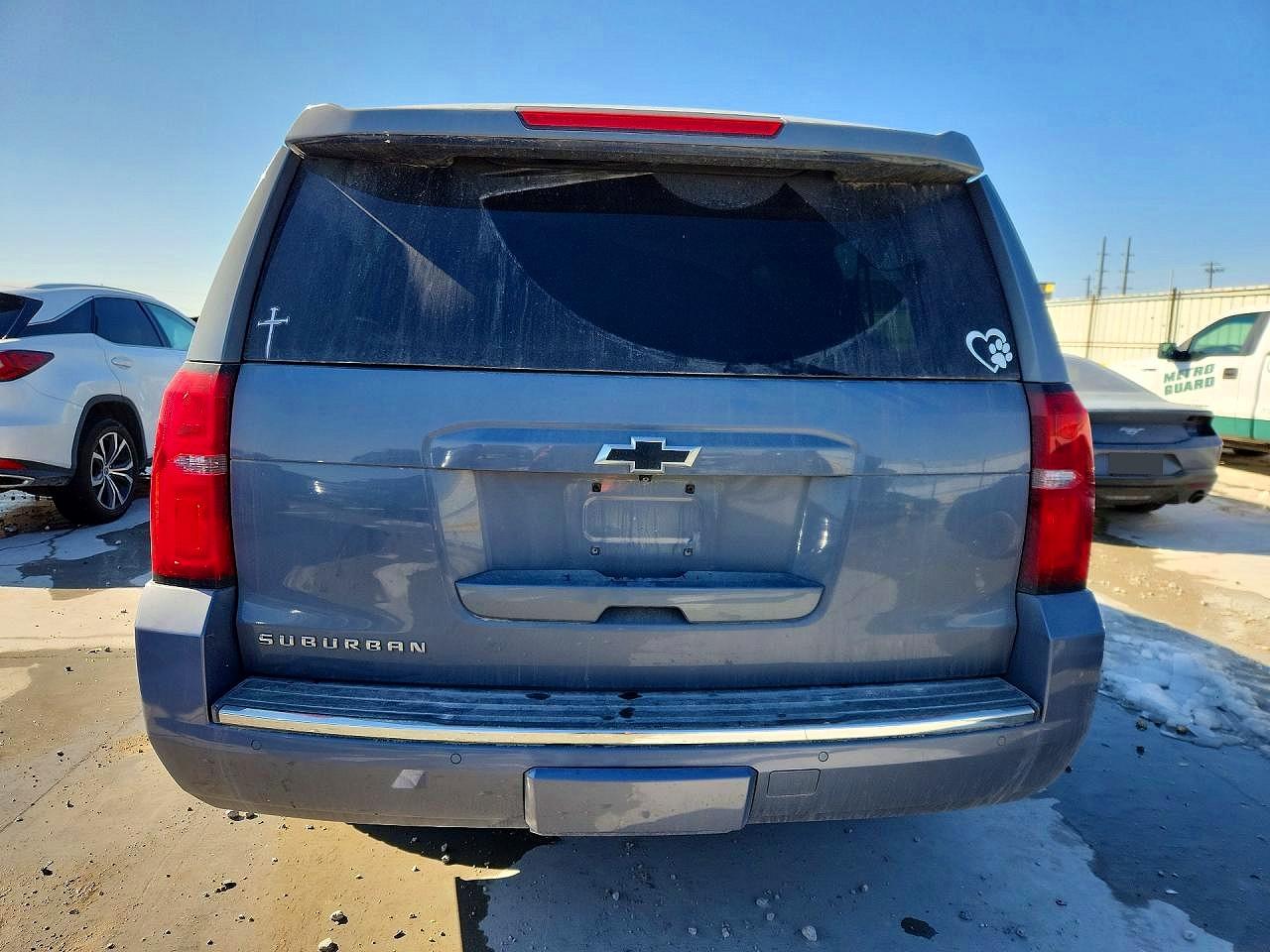 2015 Chevrolet Suburban K1500 Ltz Синий vin: 1GNSKKKC5FR730682